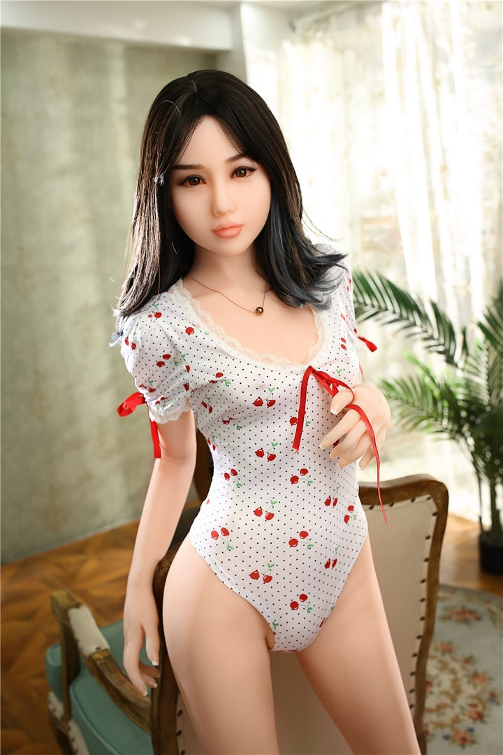 165 cm kleine Brust Saya Fair Skin Irontech TPE Puppe asiatische Schönheit