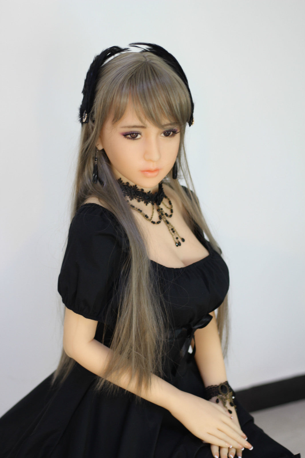 148 cm lebensgroße asiatische TPE Lebensechte Sexpuppe Misato JY Doll