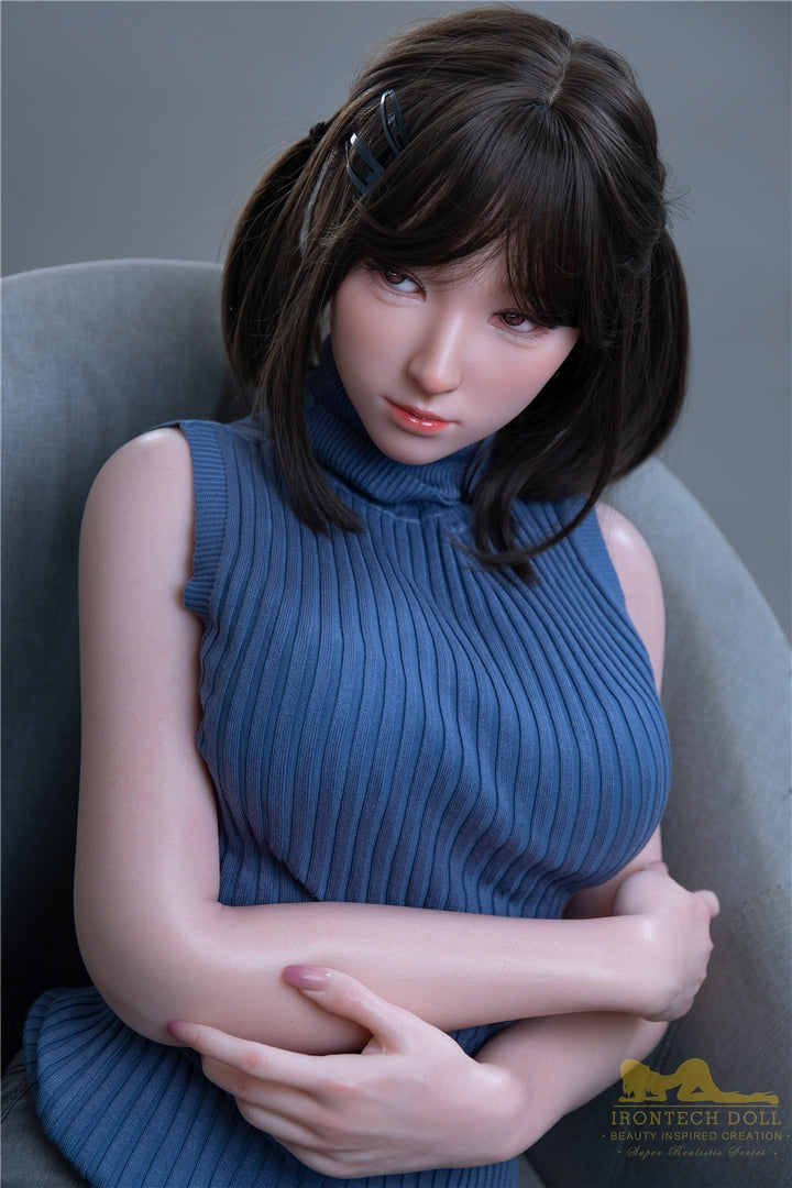 166cm Hachi C Cup Coy Japanische Sexpuppe Irontech Silikon Reality Doll