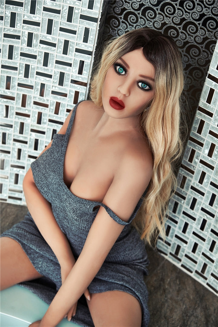 169 cm lebensechte Sexpuppe blondes Haar großes schönes Mädchen