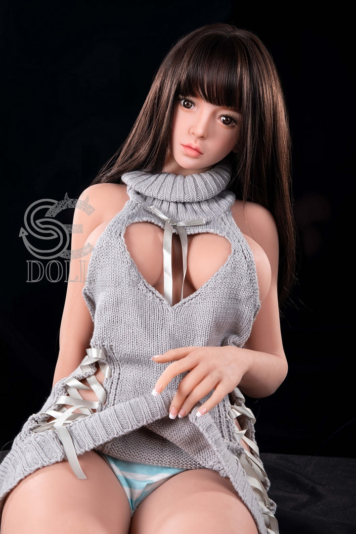 161cm F cup japanische TPE Sexpuppe melancholisch schönes Mädchen SE Puppe Isabella