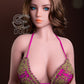 157cm H Körbchen SE Doll Vollbusiges blondes europäisches Mädchen Vanora
