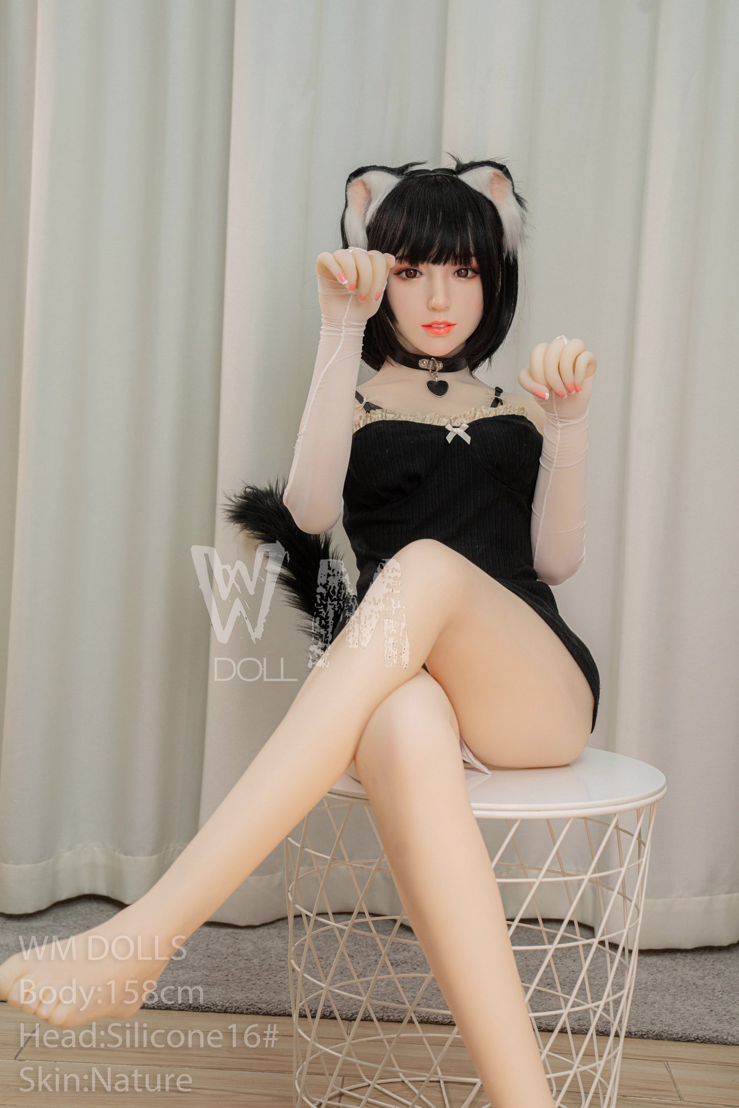 158cm C Cup Catgirl Teen Japanische Sexpuppe