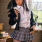 WM DOLL 160cm A Cup Uniform Girl TPE Japanische Sexpuppe